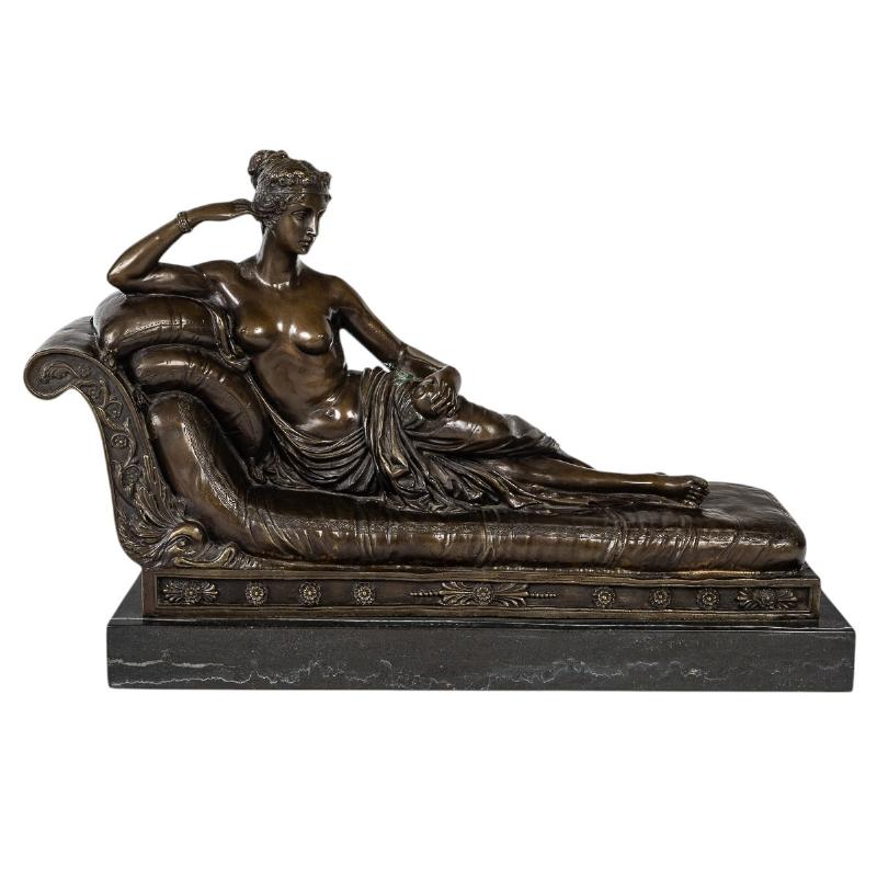 Pauline Bonaparte, Vénus Victrix, chef-d’œuvre de Canova au musée Borghese